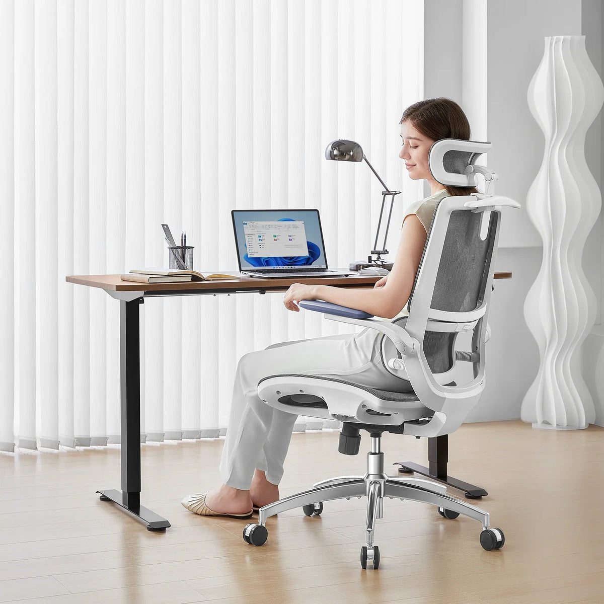 Nelvyo Zebra || Chaise de bureau ergonomique