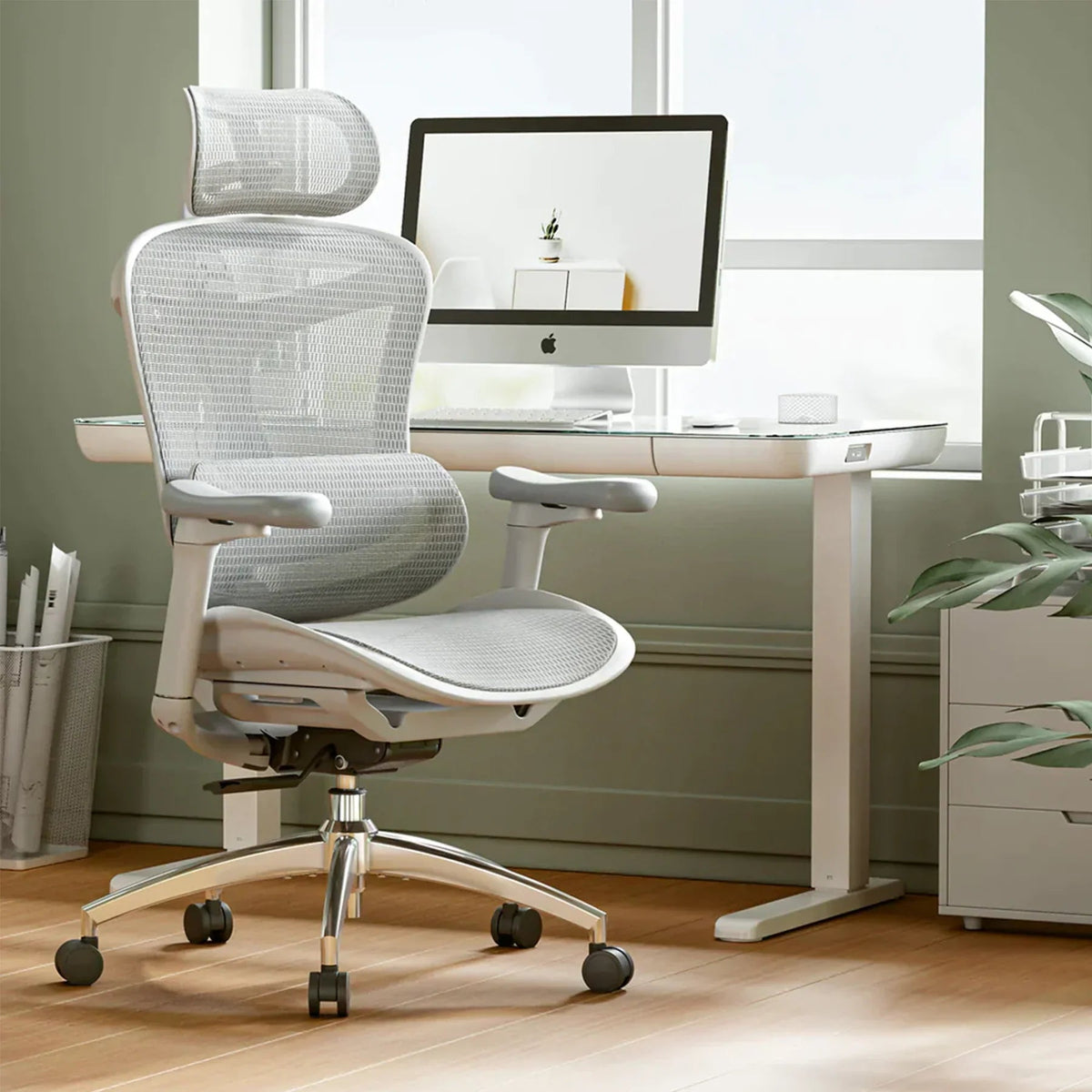 Nelvyo Slim || Chaise de bureau ergonomique