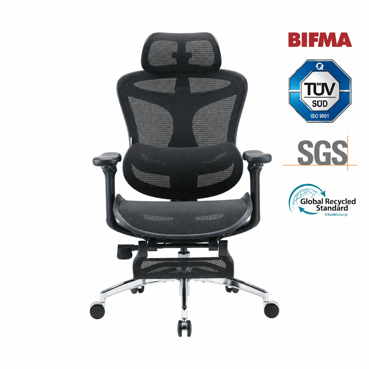 Nelvyo Slim || Chaise de bureau ergonomique