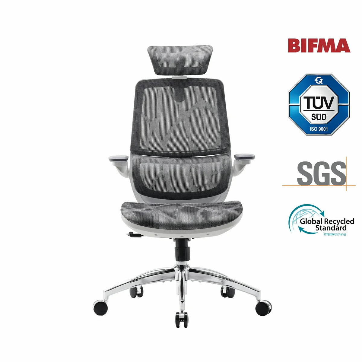 Nelvyo Zebra || Chaise de bureau ergonomique