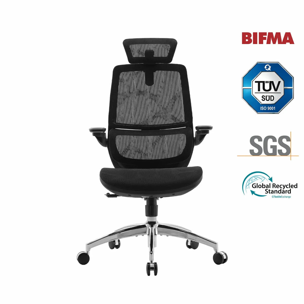Nelvyo Zebra || Chaise de bureau ergonomique