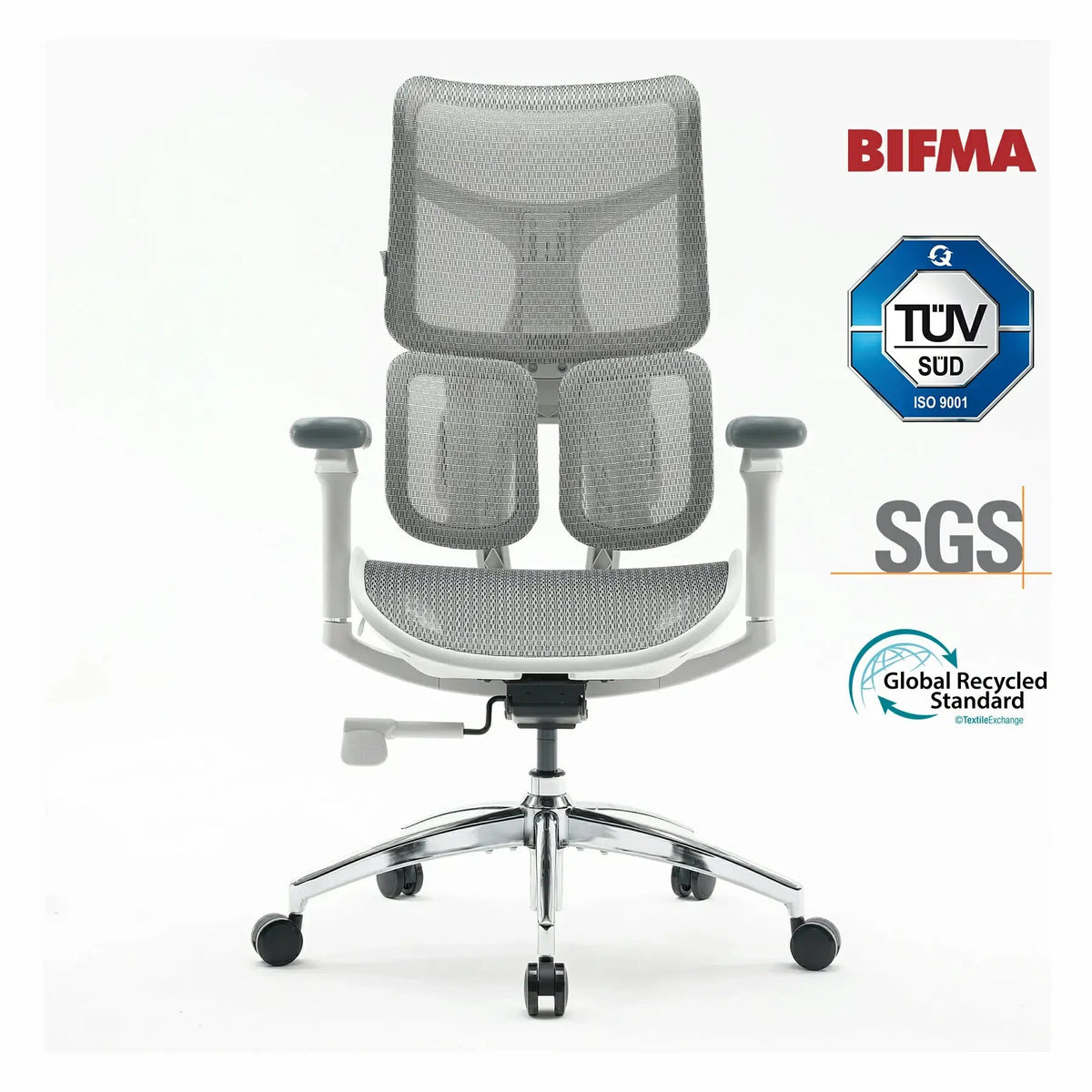 Nelvyo Ultimate || Chaise de bureau ergonomique à soutien lombaire